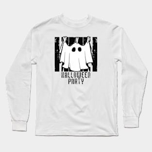 Halloween Ghost Art Long Sleeve T-Shirt